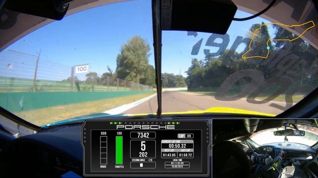 One round around Autodromo Enzo e Dino Ferrari - 992 GT3 CUP - Onboard смотреть онлайн