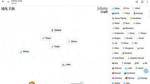 How to make Skibidi Toilet in Infinite Craft | Infinite Craft Neal fun