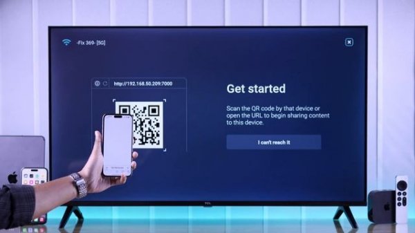 TCL Google TV: Screen Mirror With iPhone Using Airplay!