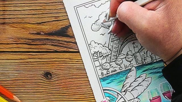 Adult Colouring From The Beginning Episode 12 Part 1 The Sky !! смотреть онлайн