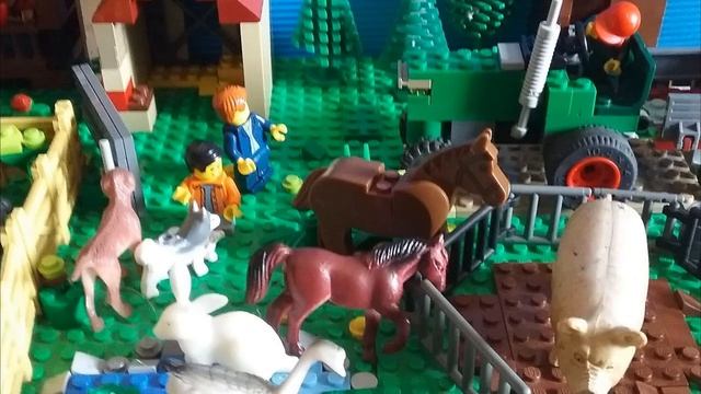 The lego woodland farm