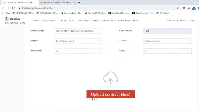 Verify Smart Contract in TRON Blockchain using Tronscan | by TronExpert смотреть онлайн