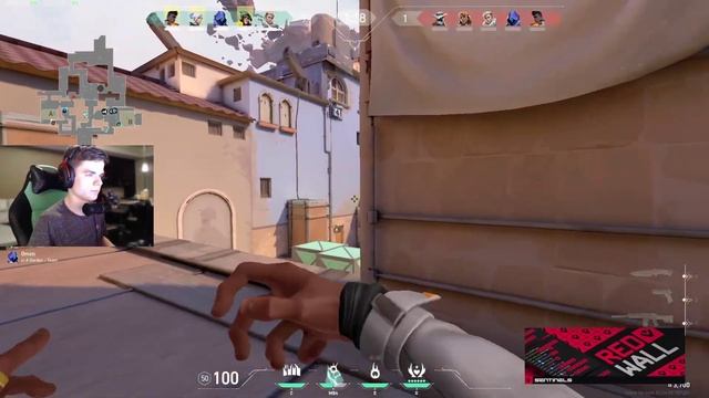 SEN SICK - ASCENT - PHOENIX - 22 KILLS - VALORANT POV смотреть онлайн