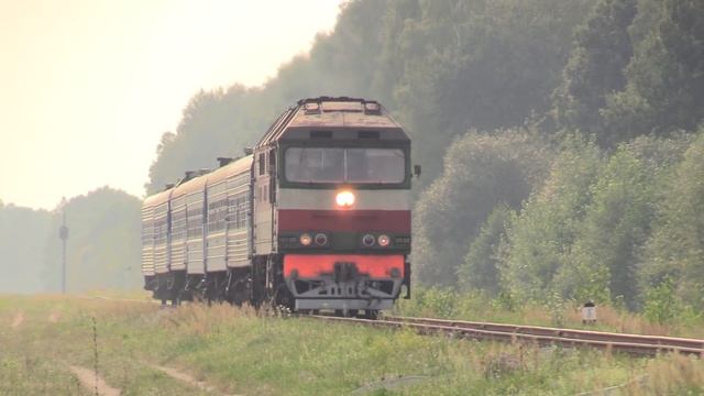 [БЧ] Тепловоз ТЭП70-0209 на о.п. Батча / [BCh] TEP70-0209 At Batcha Stop