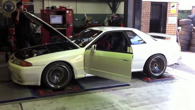 CRD dyno tuning Nissan GTR R32 смотреть онлайн