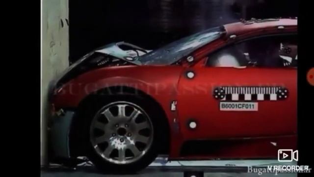 Bugatti vevreyon crash test . смотреть онлайн