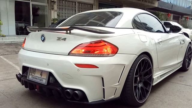 แต่งรถสุดโหด BMW Z4 E89 ชุดแต่ง ROWEN โดย OPTIONGT смотреть онлайн