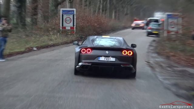 Ferrari 812 Superfast - LOUD Revs & Accelerations !