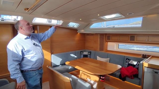 Magnus Rassy giver rundvisning på Hallberg-Rassy 69 смотреть онлайн