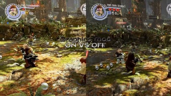 LEGO STAR WARS The Force Awakens – Graphics mod – Enhanced lighting visual details - SweetFX