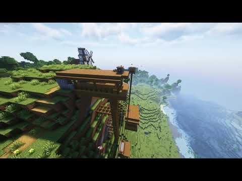 Mining Elevator #minecraft (Tutorial) смотреть онлайн