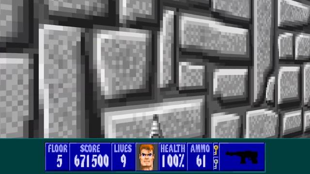 Wolfenstein 3D Episode 6 Floor 5