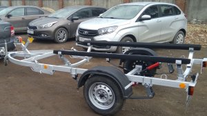 Купили прицеп для лодки Спартак 4.20 обзор