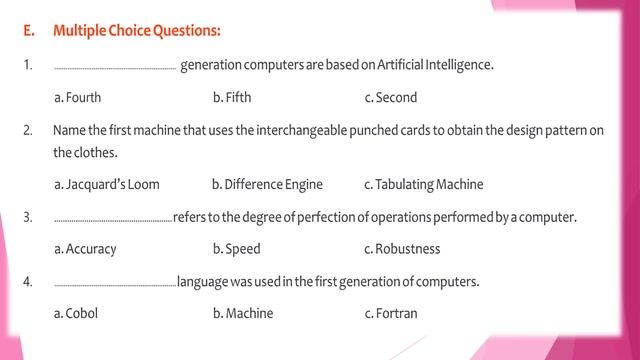 CH 1 Evolution of Computers EXERCISES (LOGIX 5) смотреть онлайн