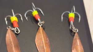 ЗИМНЯЯ БЛЕСНА СВОИМИ РУКАМИ,НА ОКУНЯ.