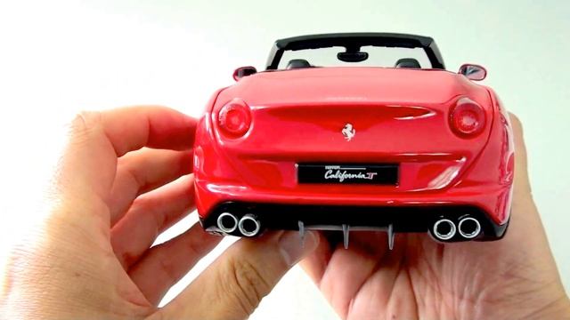 Ferrari California Diecast Car By Maisto Unboxing 1:18 смотреть онлайн