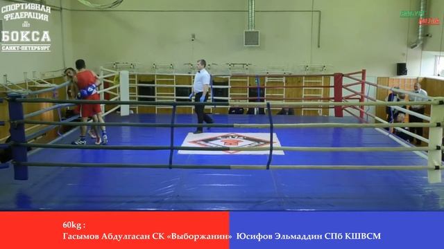 final 60 kg : Гасымов Абдулгасан СК «Выборжанин» vs Юсифов Эльмаддин СПб КШВСМ смотреть онлайн