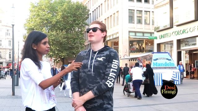 Street interviews in Europe| What foreigners think about India | Indian Youtuber in Germany смотреть онлайн