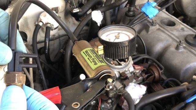 Effect of a defective BVSV on operation of Aisan double-barrel carburetor (Toyota Corolla 3TC) смотреть онлайн