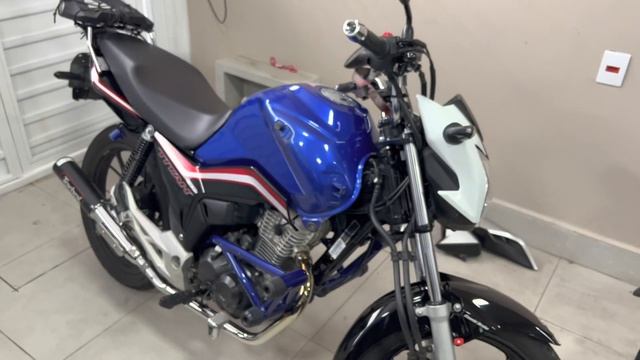 COLOQUEI AS CARENAGENS DA TITAN 2022 NA 160 FAN AZUL смотреть онлайн
