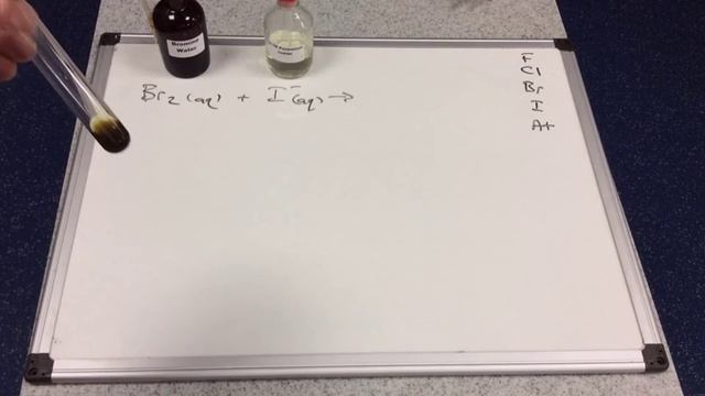 Displacement Reactions Of Halogens 2