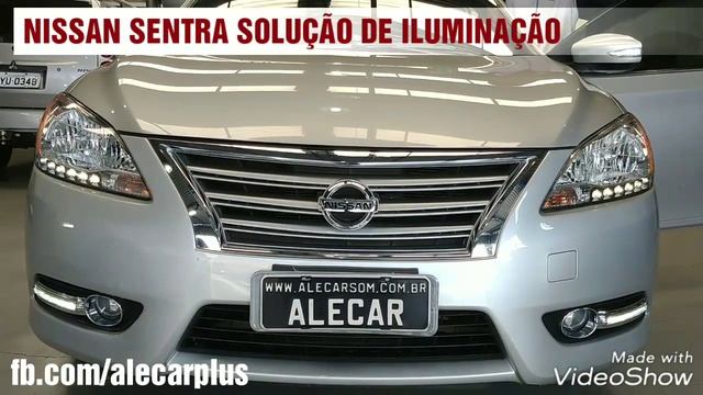 CONVERSÃO DRL E FARÓIS LED SENTRA смотреть онлайн