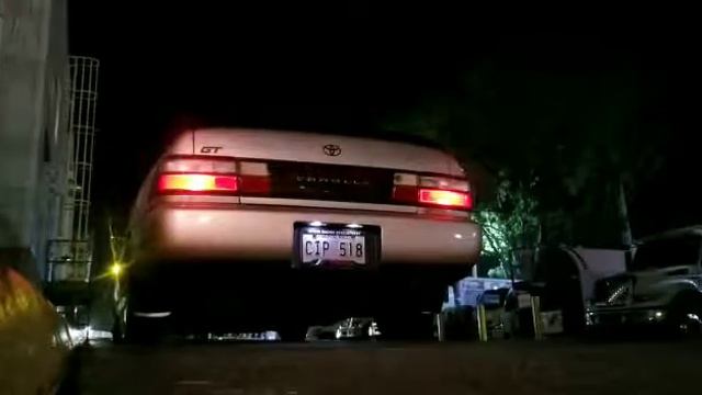 Corolla Ae101 4afe sound backfire🔥 смотреть онлайн