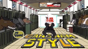 3Д & Gangnam Style (mashup)