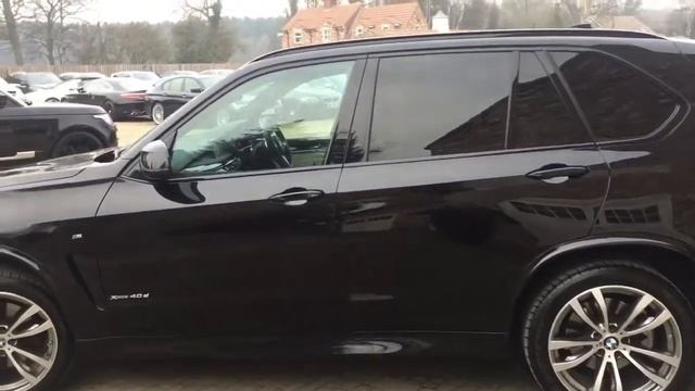 BMW X5 XDRIVE40D M SPORT FOR SALE IN SAPPHIRE BLACK METALLIC смотреть онлайн