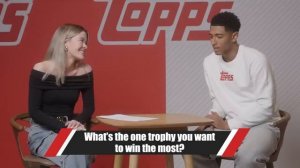 Джуд Беллингем отвечает на вопросы болельщиков для Topps