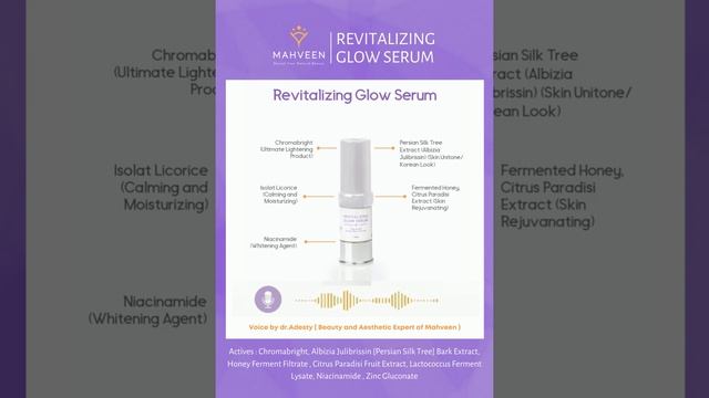 Revitalizing Glow serum (dr Adesti Mahveen) смотреть онлайн