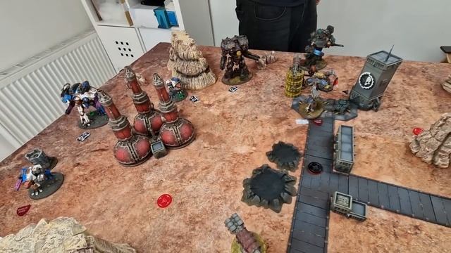 Legions Imperialis - Titandeath Battle Report - 6000 Points