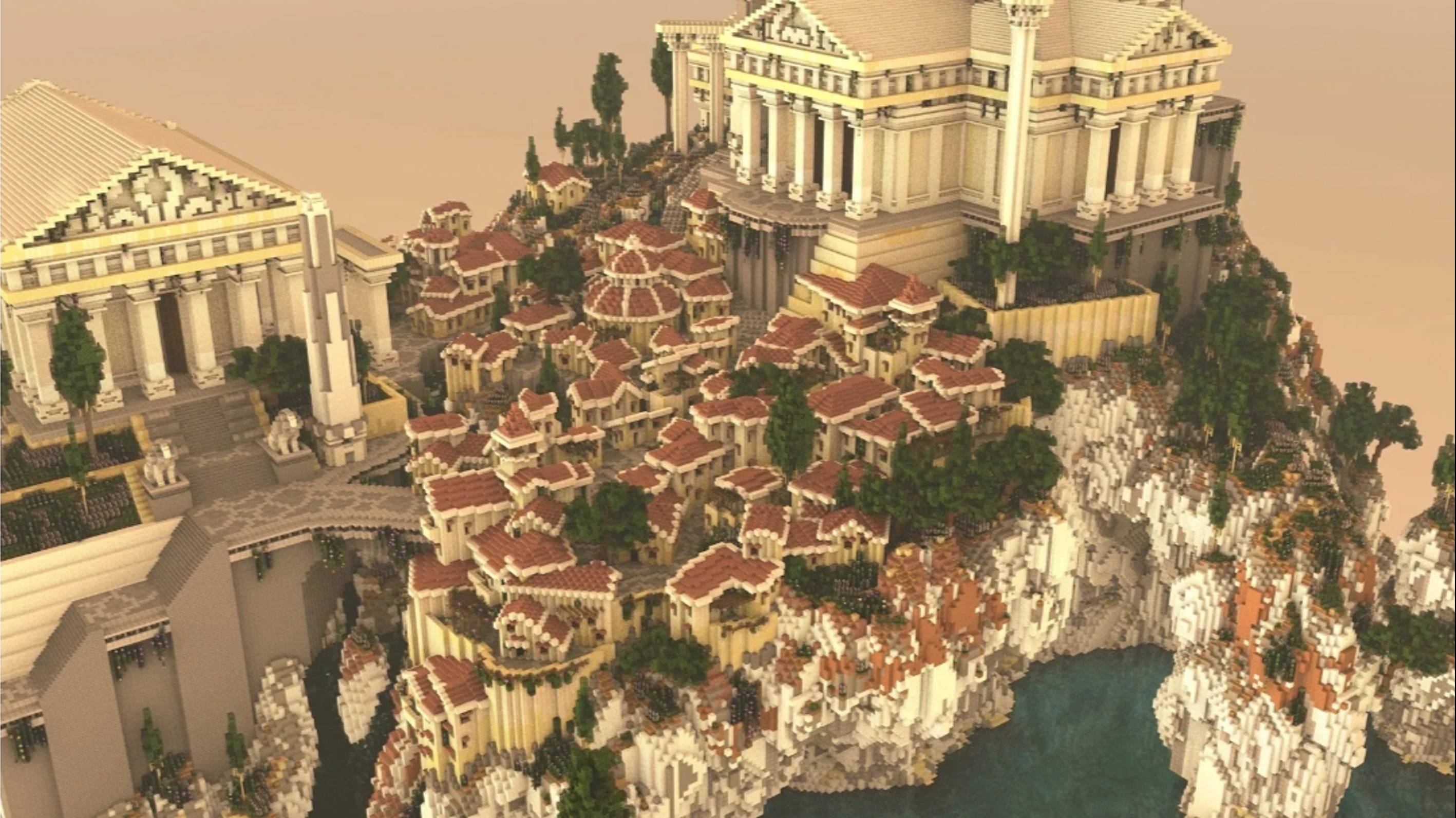 я построил древнюю Грецию в майнкрафт смотреть онлайн