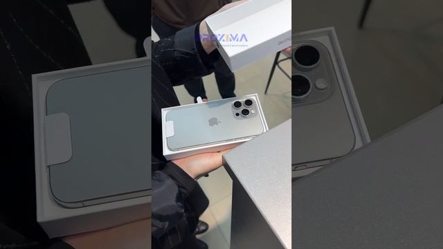 Распаковка IPhone 15 Pro Max 256Gb #iphone #iphone15promax #apple