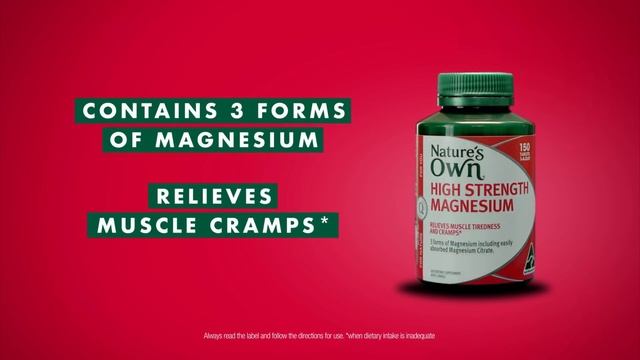 Nature’s Own High Strength Magnesium | Nature's Own Australia смотреть онлайн