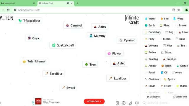 Infinite Craft Ep 3 смотреть онлайн