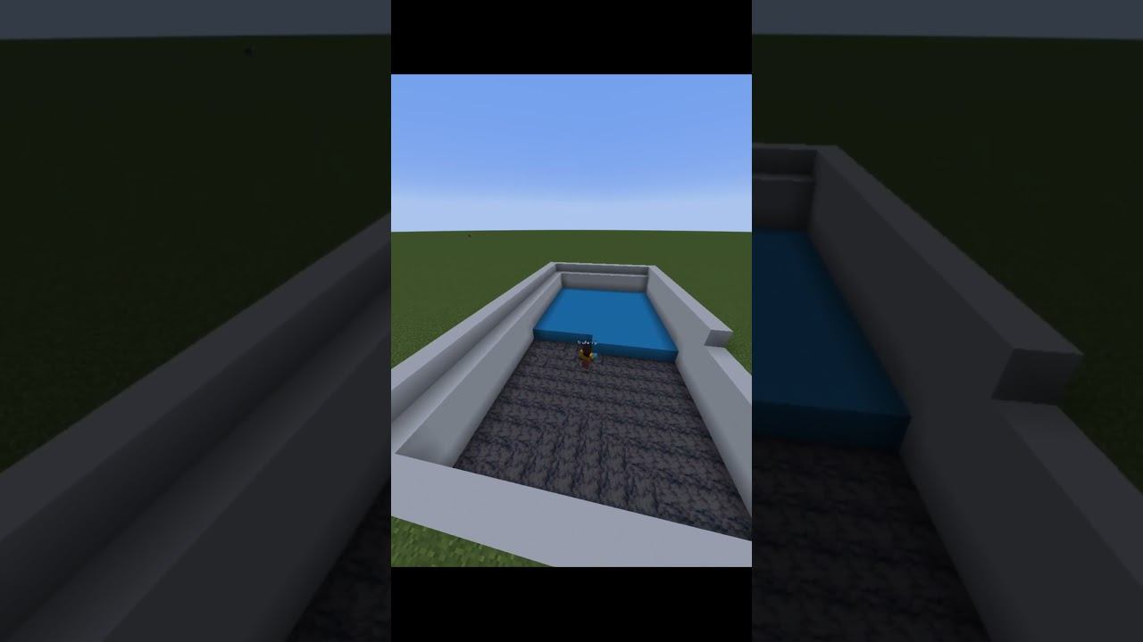 SwimmingPool #minecraft #shorts смотреть онлайн