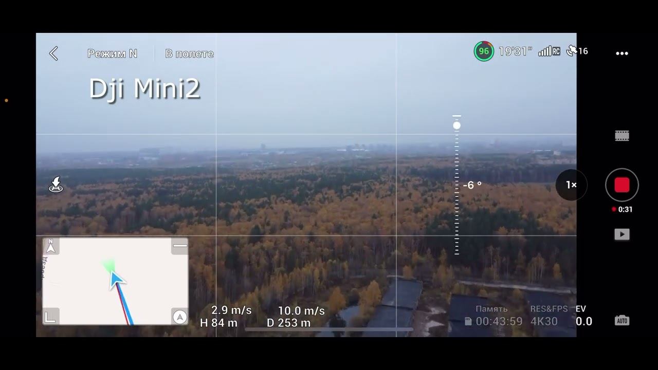 Dji Mini2 и Dji Mini3 Pro в стандарте СЕ. У кого лучше связь из коробки. смотреть онлайн
