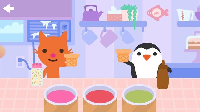 sago mini ice cream mukbang ASMR смотреть онлайн