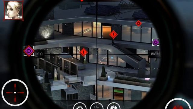 Hitman Sniper - How to get 3 moving headshots without hold breath смотреть онлайн