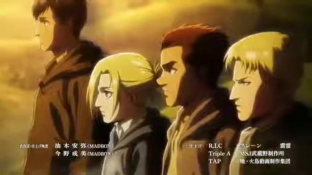 Ending Shingeki no Kyojin Ova Lost Girls Annie смотреть онлайн
