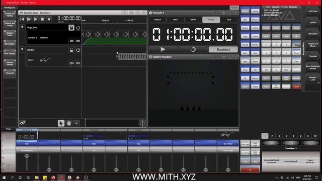 Avolites   Timeline Timecode Titan V15