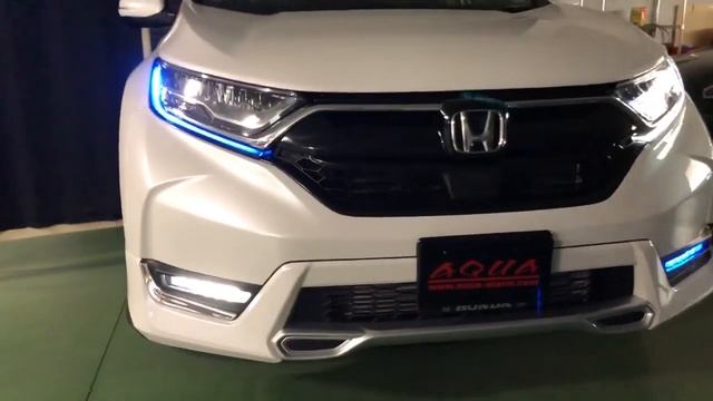 CR-V ヘッドライトフィルム貼り込み　ノーマルとの比較動画 смотреть онлайн
