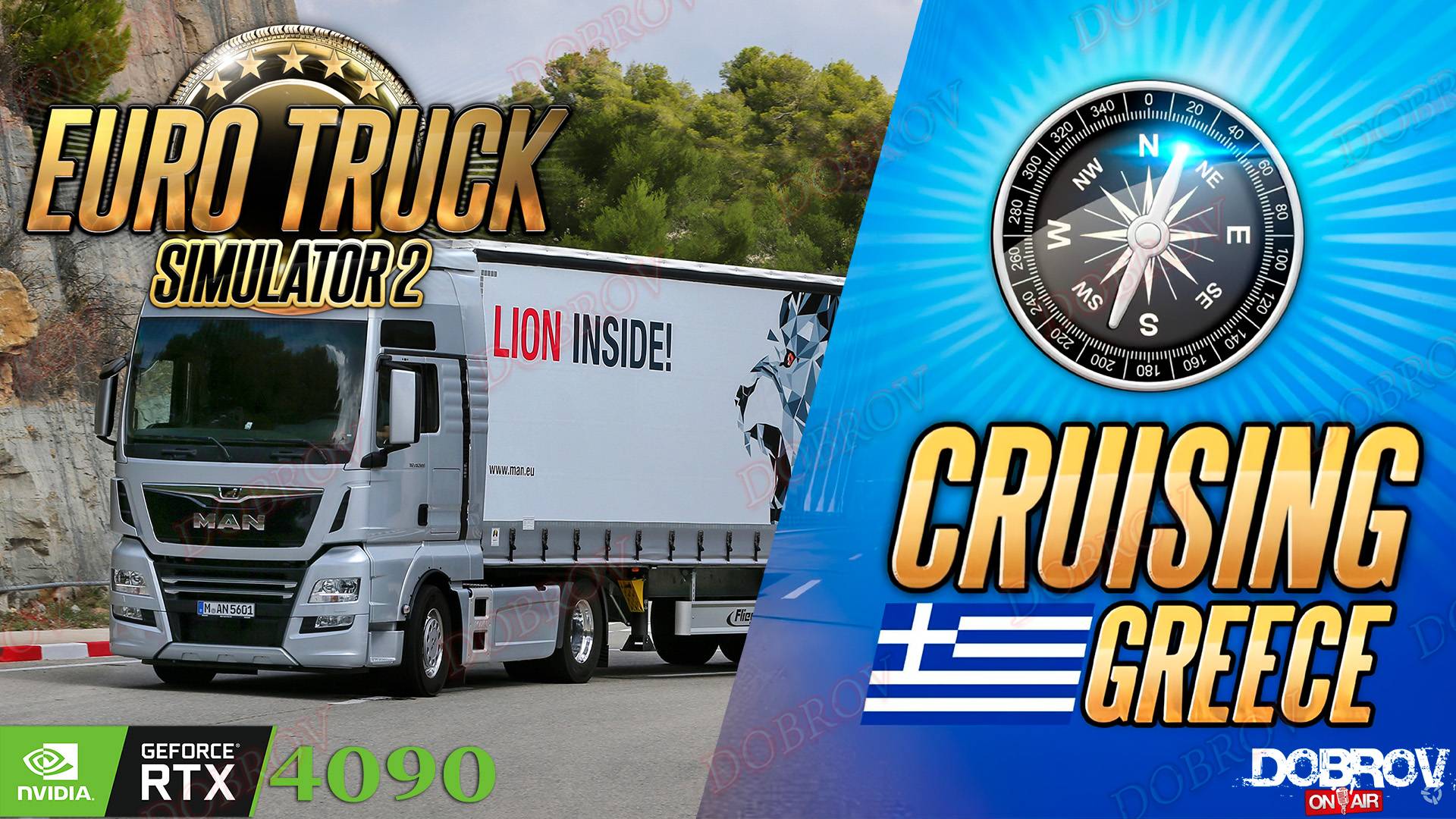 Euro Truck Simulator 2 DLC Греция смотреть онлайн