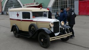 Динамический и интерактивный показ санитарного ГАЗ-А, «Моторы Войны», октябрь 2023