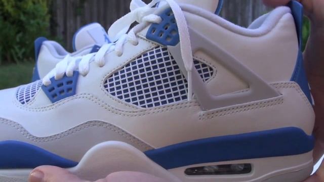 Air Jordan 4 (IV) Military Blue 2012 смотреть онлайн