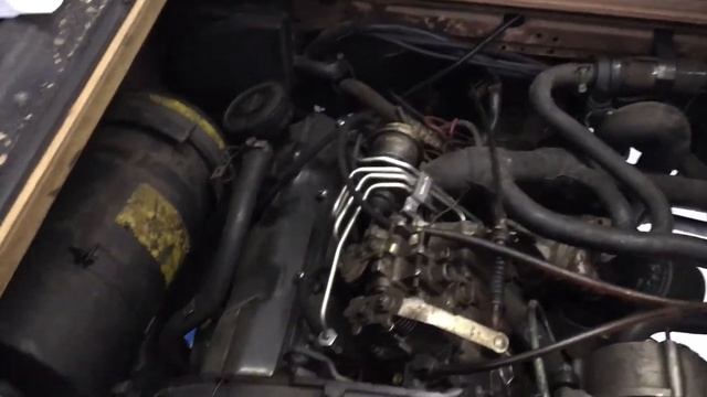 VW T3 Doka Syncro JX Motor start up. For sale. смотреть онлайн