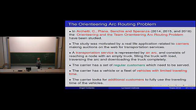 Pr. A. Corberan - U. Valencia : Linear Programming-based methods for the solution of routing pb смотреть онлайн