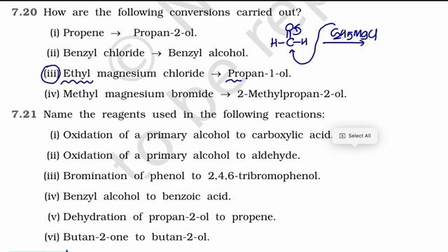 Ethyl magnesium chloride to propan 1 oil смотреть онлайн
