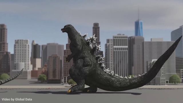 GODZILLA EVOLUTION 3D ANIMATED COMPARISON 2024 | Godzilla Size Comparison 3d Animation смотреть онлайн